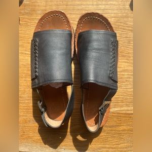 John Fluevog Rivers Tigris buckle sandals 8